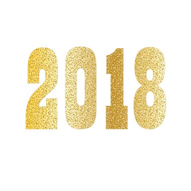 2018 altın ışıltılı Yazdır 