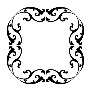 siyah kaydırma sınır çerçeve