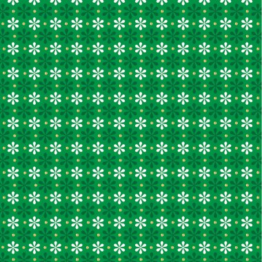 Kış geometrik desen