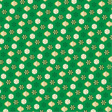 Kış geometrik desen