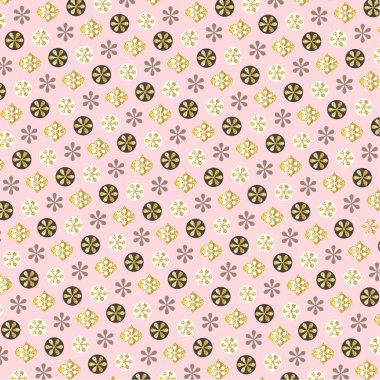 Kış geometrik desen