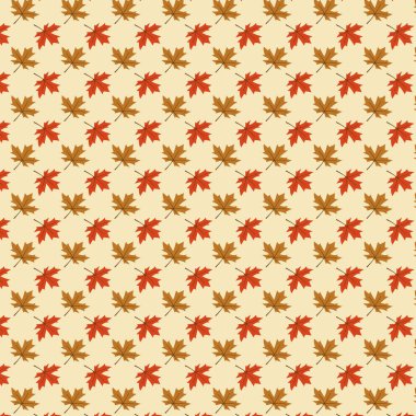 Sonbahar yaprakları deseni 