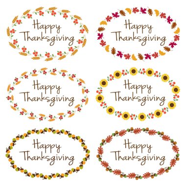 Şükran günün kutlu olsun illüstrasyon 