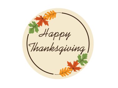  Şükran günü grafik yaprakları ile