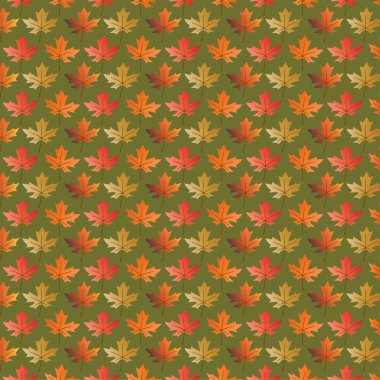 Sonbahar yaprakları deseni 