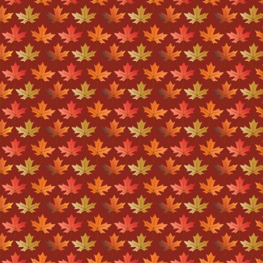 Sonbahar yaprakları deseni 