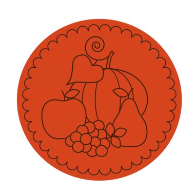 Şükran günün kutlu olsun illüstrasyon 