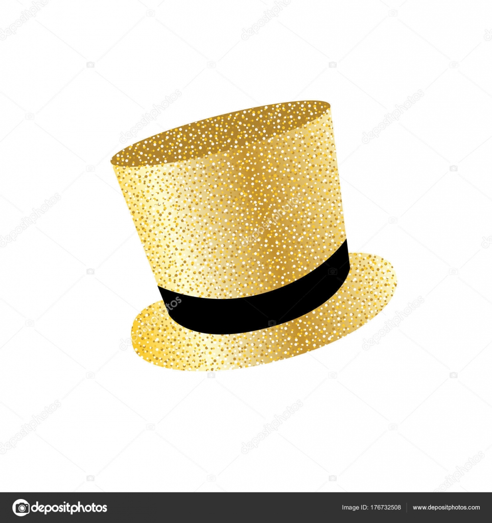 Gold Top Hat