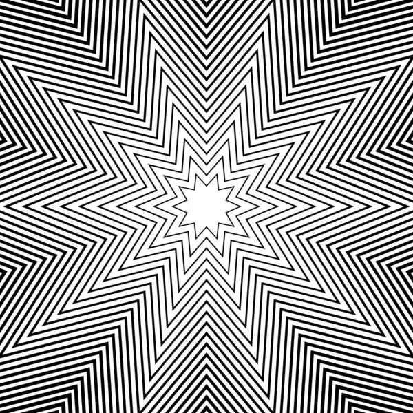 Lignes Géométriques Texture Vectorielle Abstraite Avec Lignes Étoiles — Image vectorielle