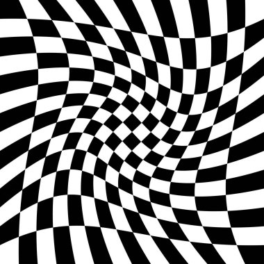 Soyut arkaplan. Retro tarzı. Optik sanat. Vektör illüstrasyonu.