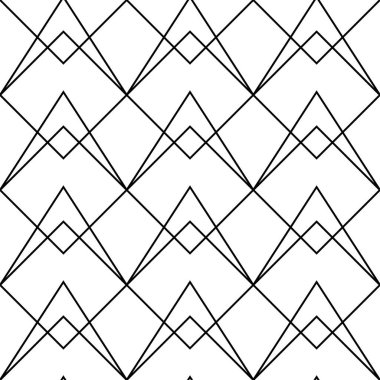 Çizgileri olan soyut geometrik desen. Kusursuz vektör arkaplanı.