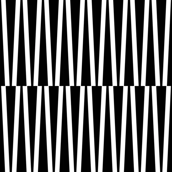 抽象幾何学的背景 ベクトルシームレスパターン 黒と白 — ストックベクタ