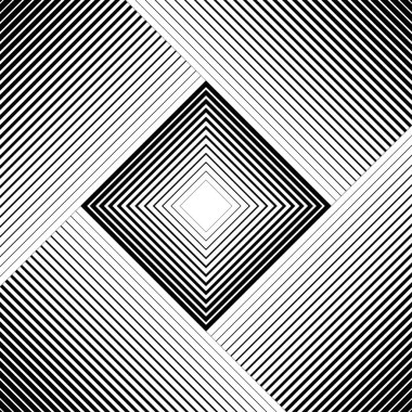  Siyah ve beyaz geometrik arka plan. Vektör illüstrasyonu.