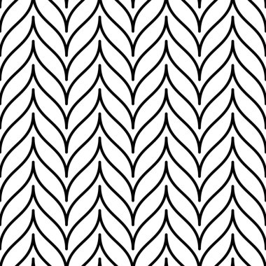  Soyut geometrik arkaplan. Vektörsüz zikzak deseni. Siyah ve beyaz doku.