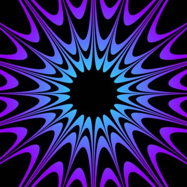 Soyut geometrik şekil. Renkli arkaplan.