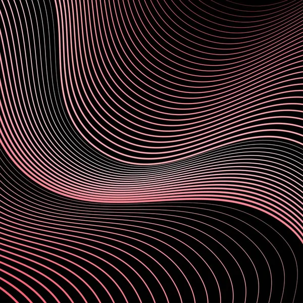 optik sanat soyut arkaplan dalga tasarımı