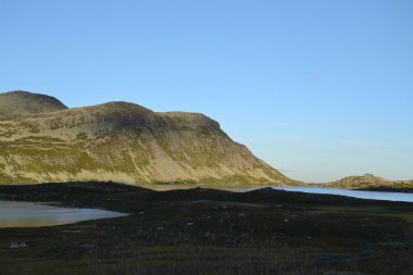 Gaustatoppen, Rjukan, Norveç yakınlarında..