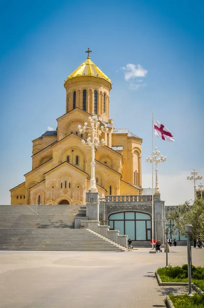 Большая церковь в Тбилиси — стоковое фото
