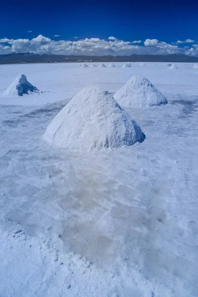 Salz flach in Bolivien — Stockfoto