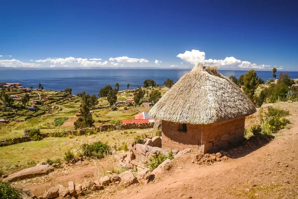 Остров Такиле в Перу — стоковое фото