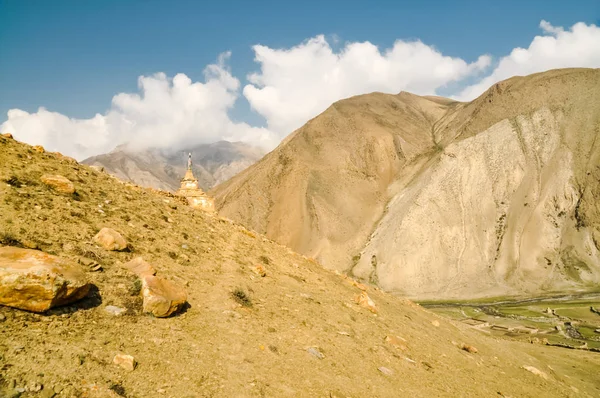 Ορεινή περιοχή στο Νεπάλ — Φωτογραφία Αρχείου