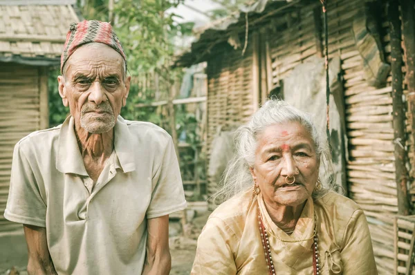 Pareja en Nepal — Foto de Stock