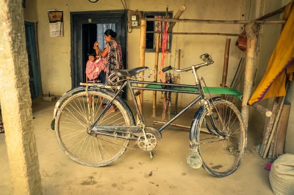 Bicicleta velha em Bangladesh — Fotografia de Stock