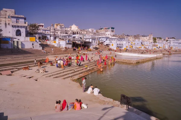 Lavage des mains en Rajasthan — Photo