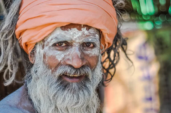 Man med djupa syn i Västbengalen — Stockfoto