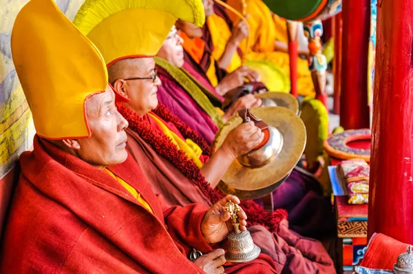 Monges em Ladakh — Fotografia de Stock