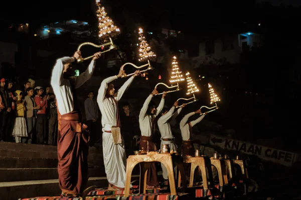 Αναμμένα κεριά σε Uttarkhand — Φωτογραφία Αρχείου
