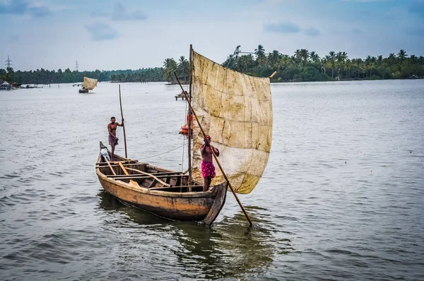 Veleros en Kerala — Foto de Stock