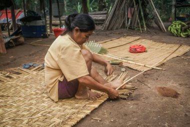 Mat Bolivya'daki kadınla