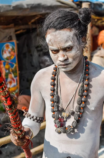 Zły człowiek w West Bengal — Zdjęcie stockowe