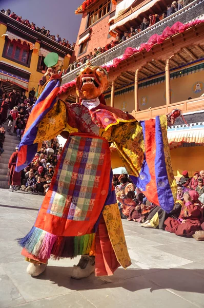 Maschera colorata in Ladakh — Foto Stock