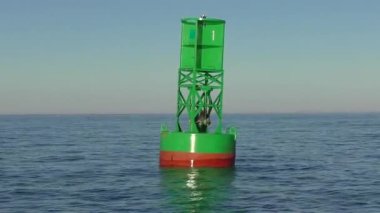 Okyanus tekne şamandıra zil çan uyarı, ses