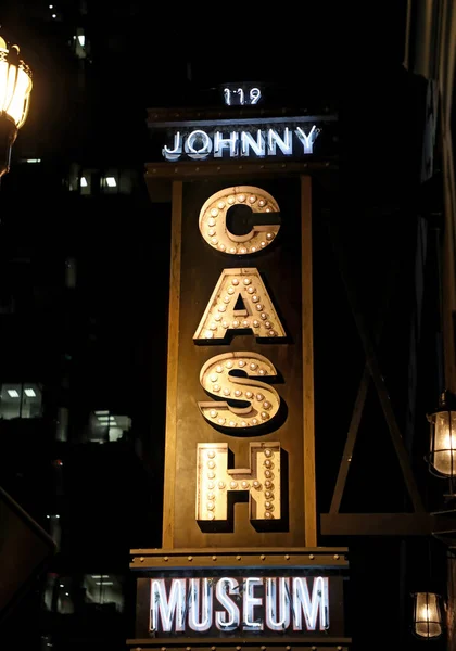 Johnny Cash Müzesi Nashville tabelasını yaktı.