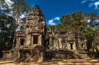Antik Budist Khmer tapınağı Angkor Wat kompleksi, Kamboçya