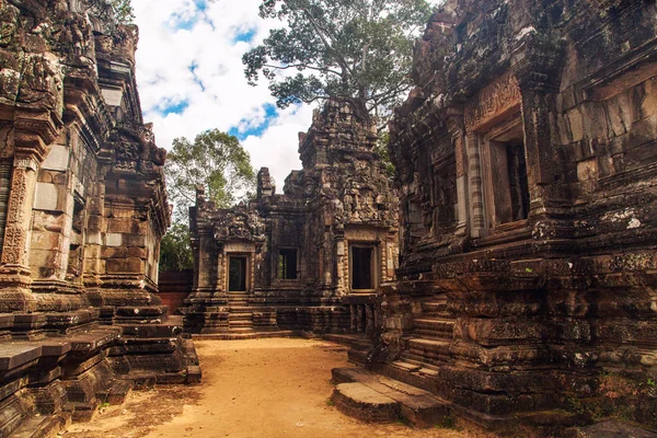 Angkor Wat, Khmer tapınak kompleksi, Asya parçası kalıntıları. Siem R — Stok fotoğraf
