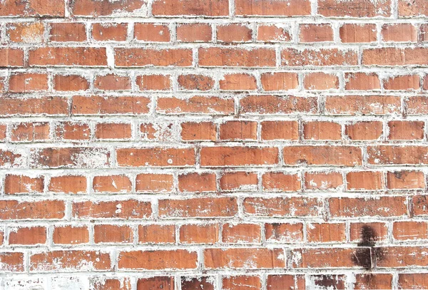 Eski bir binanın tuğla duvarının dokusu