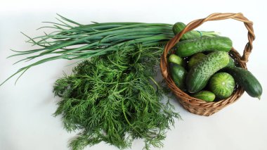 yeşil sebzeler ve salatalar için yeşiller