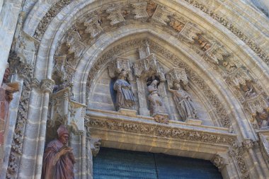 Giralda Kulesi ve Endülüs İspanya Sevilla Katedrali  