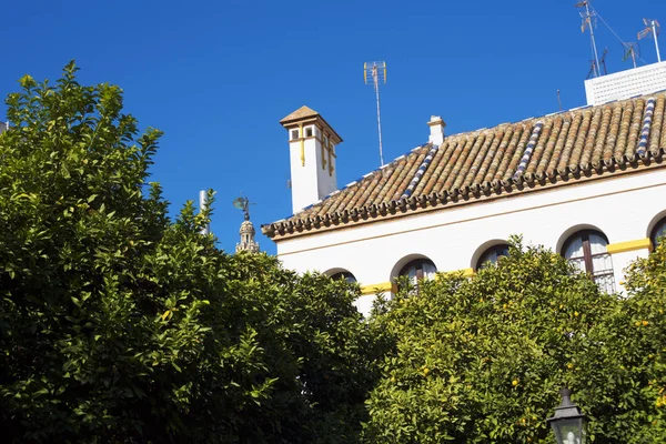 Arquitetura mourisca em Sevilha Andaluzia Espanha — Fotografia de Stock