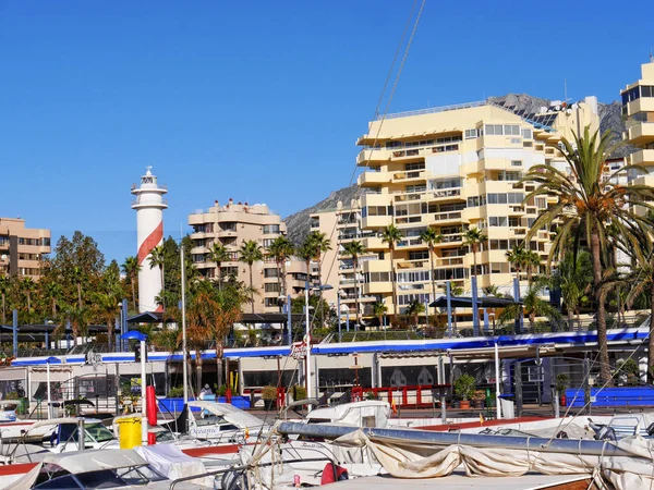 Marina Stilvollen Ferienort Marbella Der Costa Del Sol Andalusien Spanien — Stockfoto