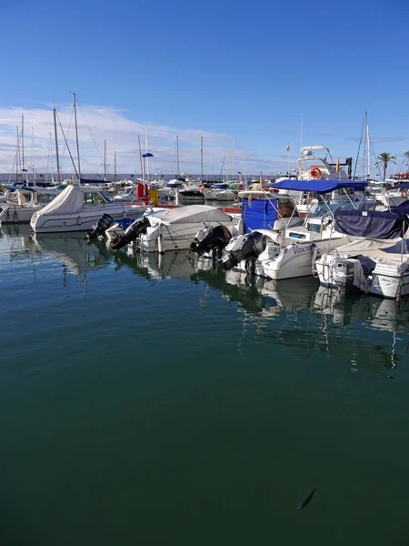 Marina Nella Elegante Località Marbella Sulla Costa Del Sol Andalusia — Foto Stock