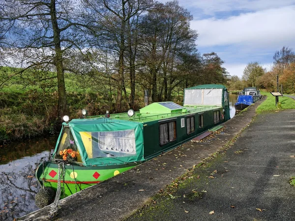 Salterforth Engeland Mei 2017 Leeds Liverpool Canal Salterforth Het Prachtige — Stockfoto