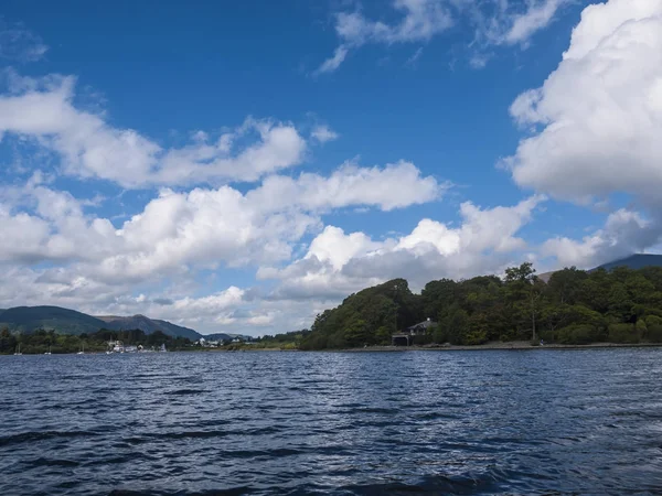 Derwentwater Very Special Way Discovering Northern Lake District Northern England — Stock Photo, Image