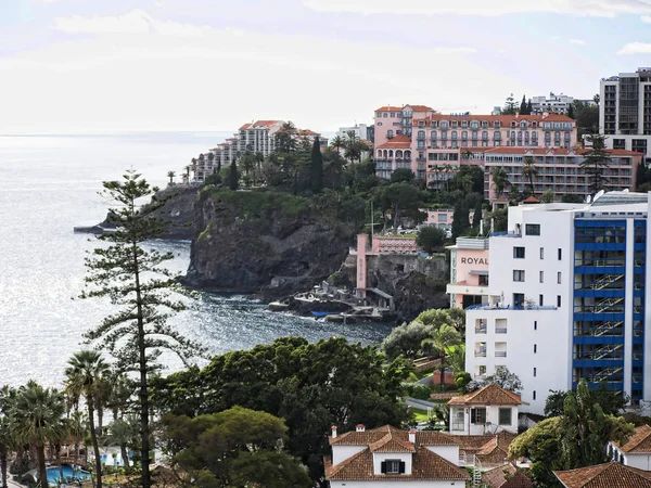 Funchal 16Th December 2017 View Funchal Capital Island Madeira Distinctive — Stock Photo, Image
