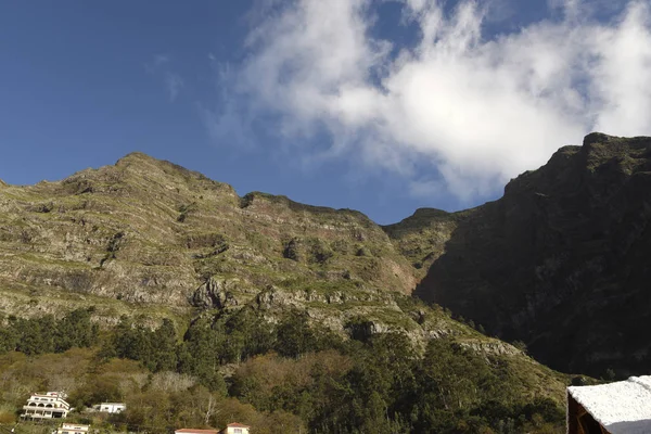 Nuns Valley Mountains Funchal Madeira Called Because Pirates Attacked Good — Stock Photo, Image