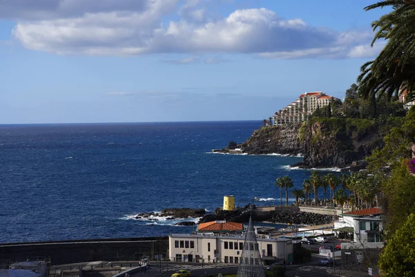 Architecturale Details Van Gebouwen Hoofdstad Stad Funchal Fascinerende Eiland Madeira — Stockfoto